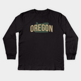 oregon Kids Long Sleeve T-Shirt